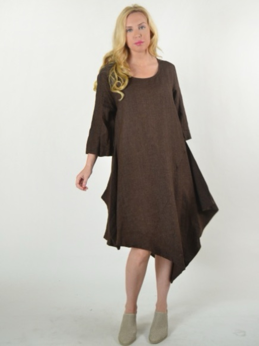 Bryn Walker Naida Tunic in Brown